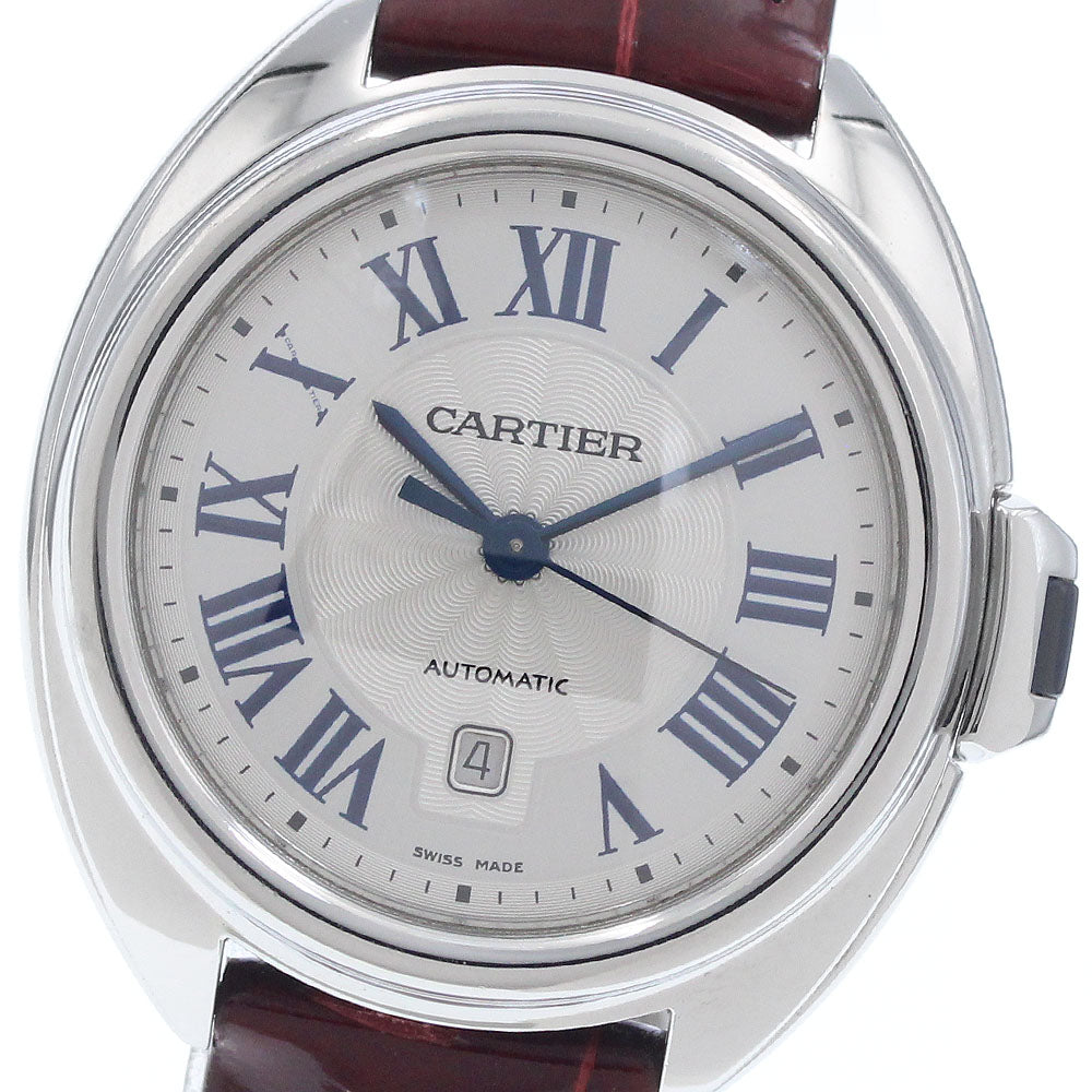 CARTIER Cres de Cartier WSCL0016 Date Silver Dial Automatic Ladies Watch_968351