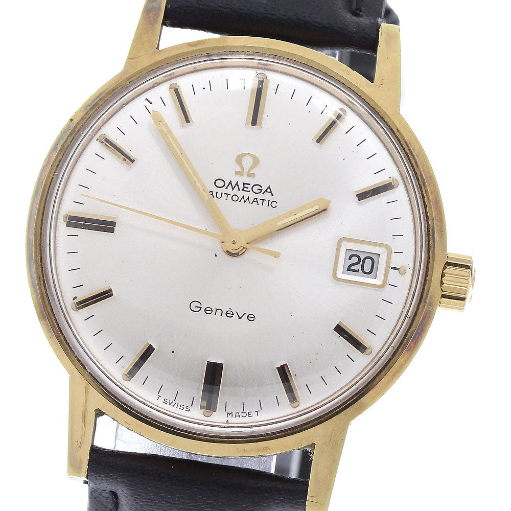 OMEGA Geneve 166.070 Date cal.565 Silver Dial Automatic Men's Watch_968559