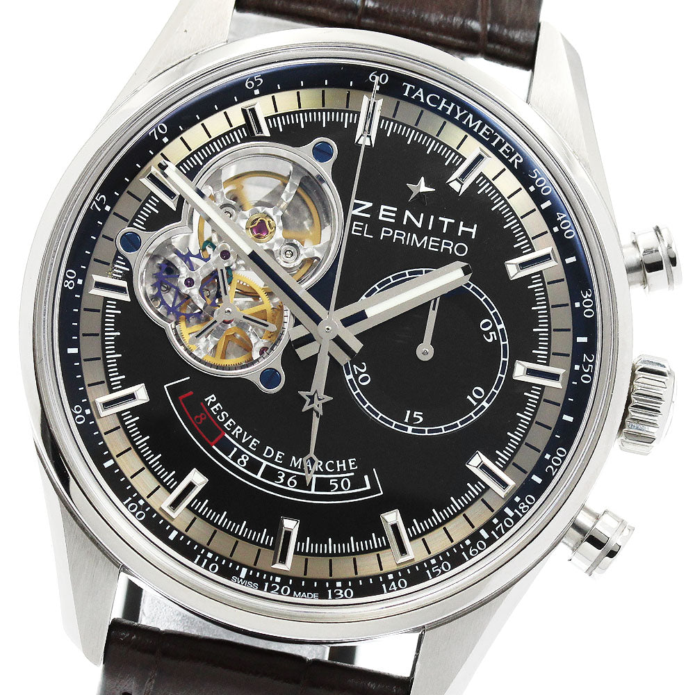 ZENITH El Primero Chronomaster Open 03.2080.4021 Power reserve black Dial Automatic Men's Watch_968645