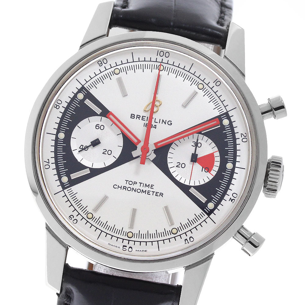 BREITLING Top Time Deus Limited Edition A23310 Chronograph white Dial Automatic Men's Watch_968879