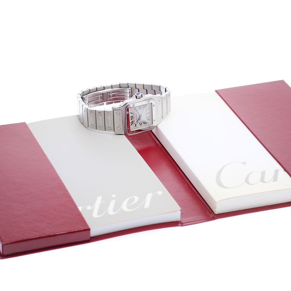 CARTIER Santos GalbeeLM W20060D6 Date beige Dial Quartz Men's Watch_969445
