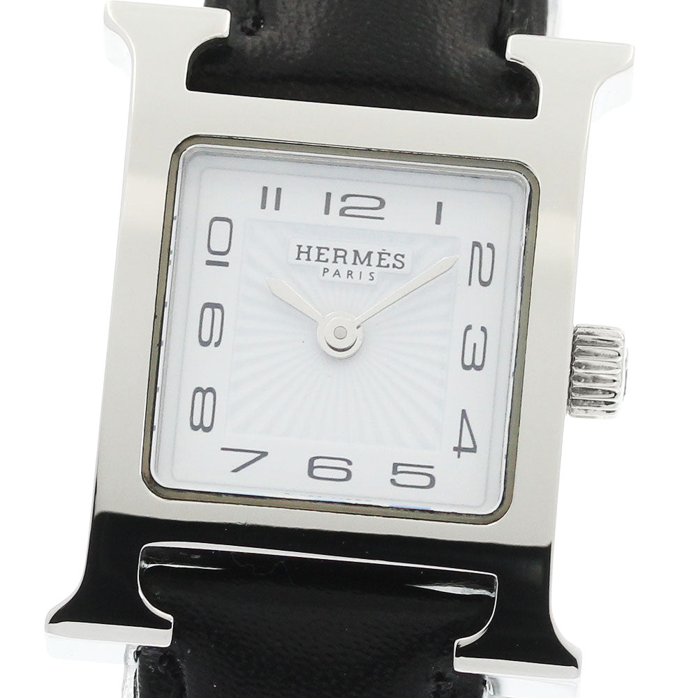 HERMES H watch mini HH1.110 white Dial Quartz Ladies Watch_970615