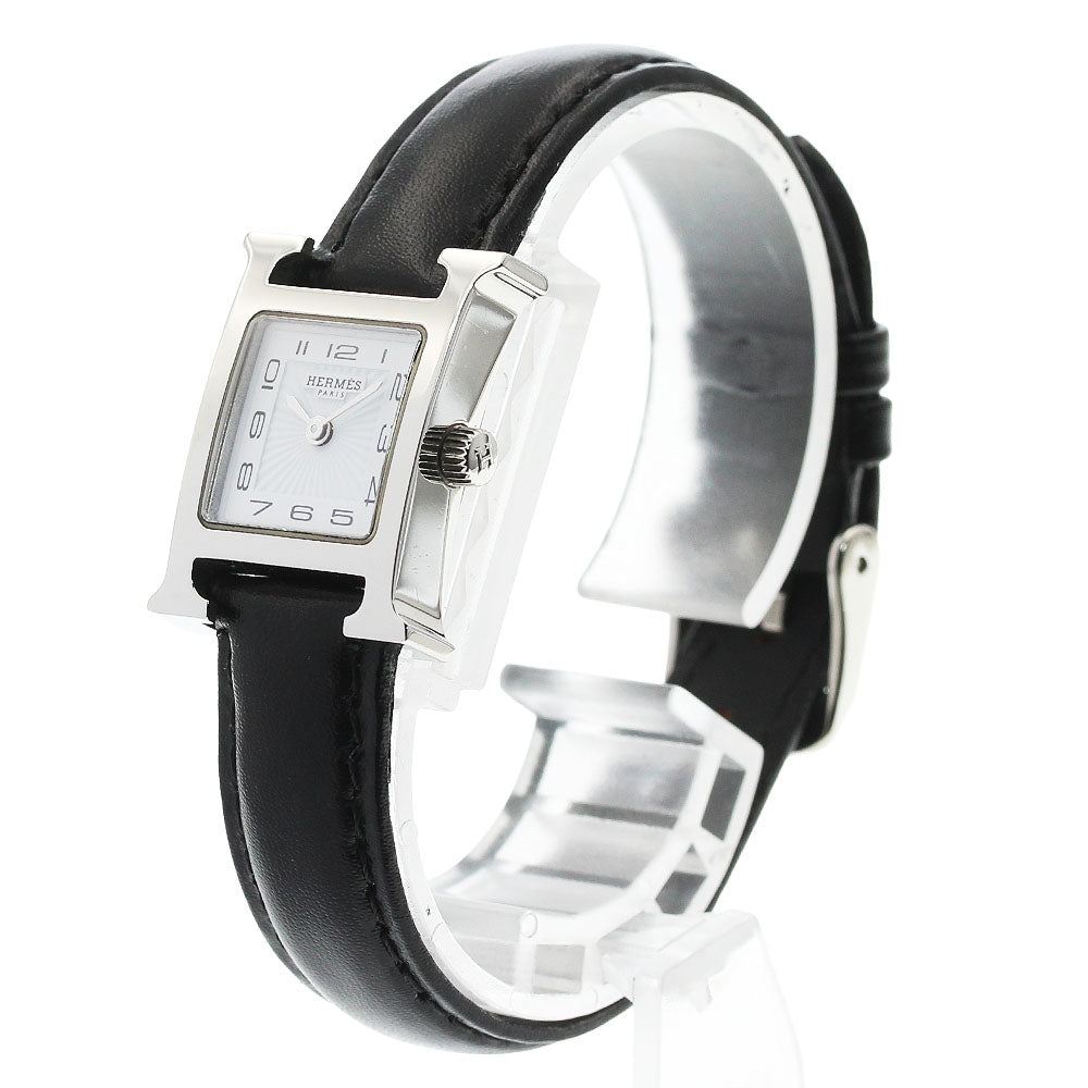 HERMES H watch mini HH1.110 white Dial Quartz Ladies Watch_970615