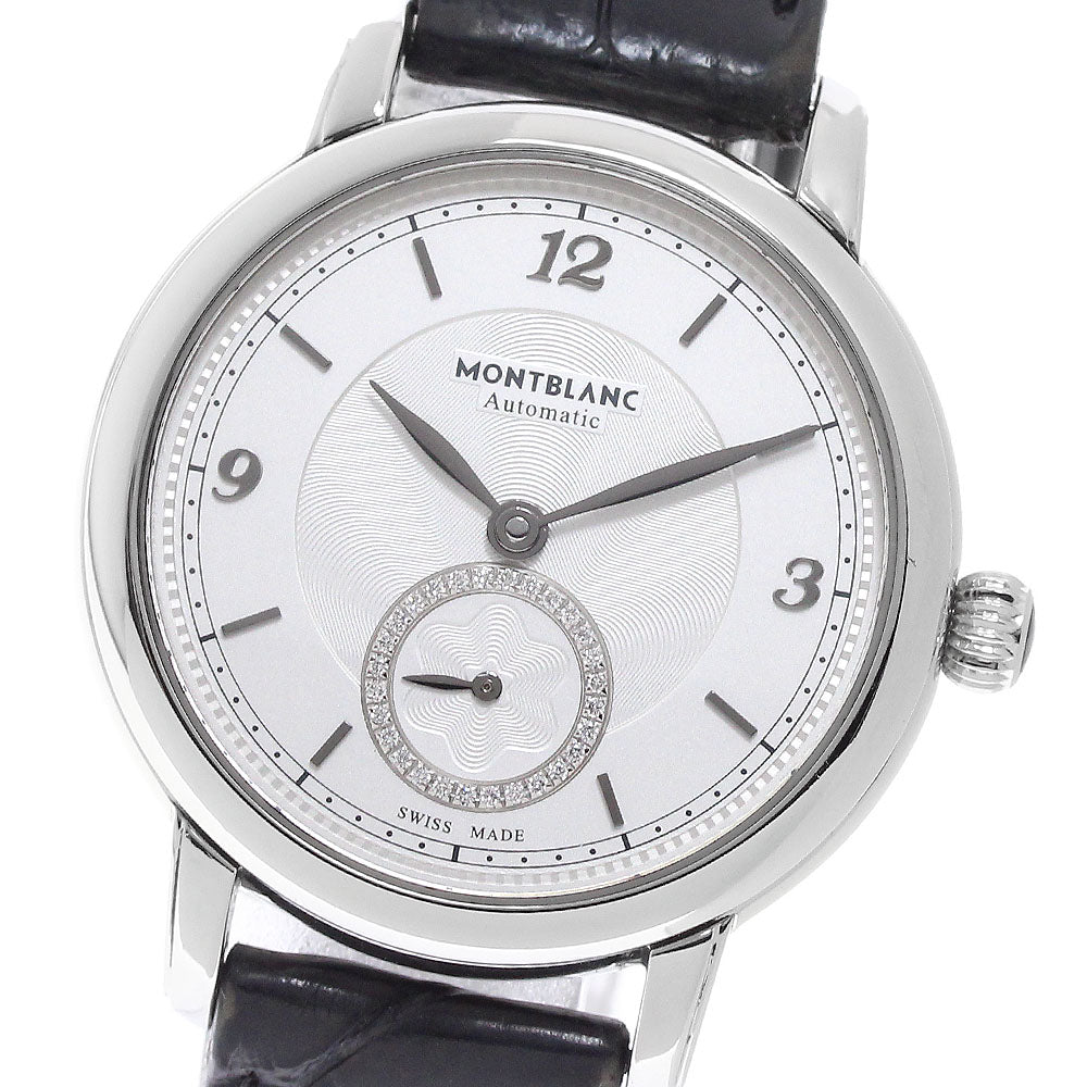 MONTBLANC Star Legacy 118510 Diamond Cabochon Shell Silver Dial Automatic Ladies Watch_970852