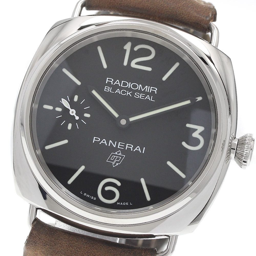 PANERAI Radiomir Black Seal PAM00754 black Dial Hand Winding Men's Watch_970979