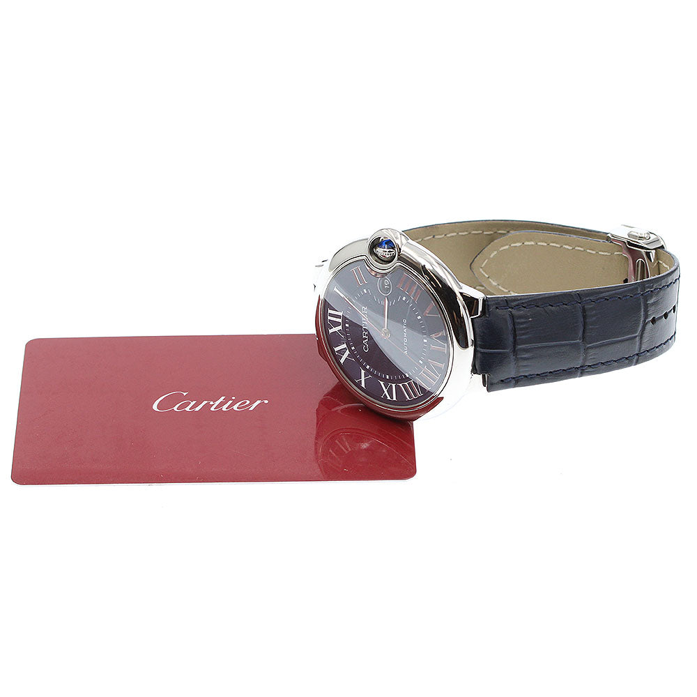 CARTIER Ballon Bleu de Cartier WSBB0027 Date blue Dial Automatic Men's Watch_971124