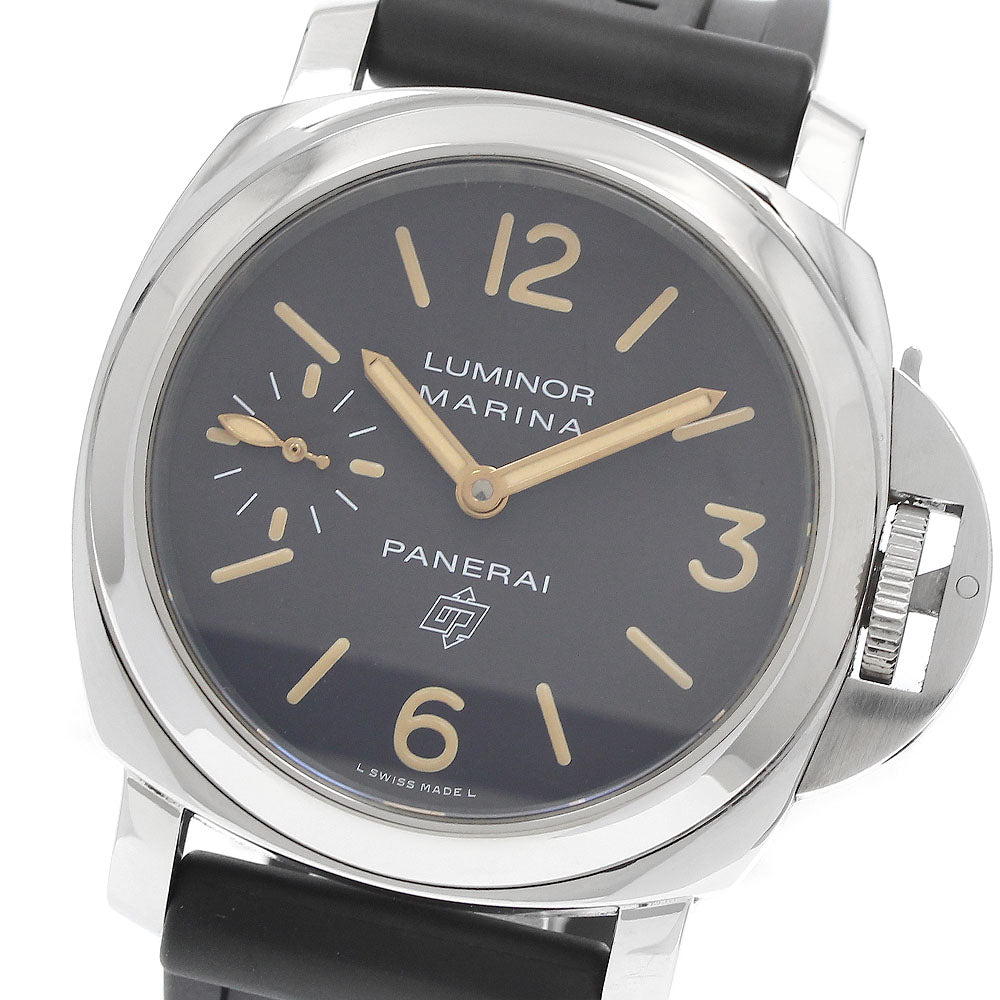 PANERAI Luminor Marina Logo Acciaio PAM00632 Hand Winding Men's Watch_971177