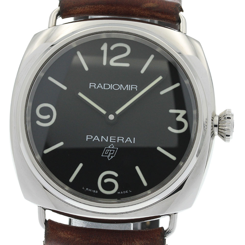 PANERAI Radiomir Base Logo 3 Days Acciaio PAM00753 Hand Winding Men's_971229