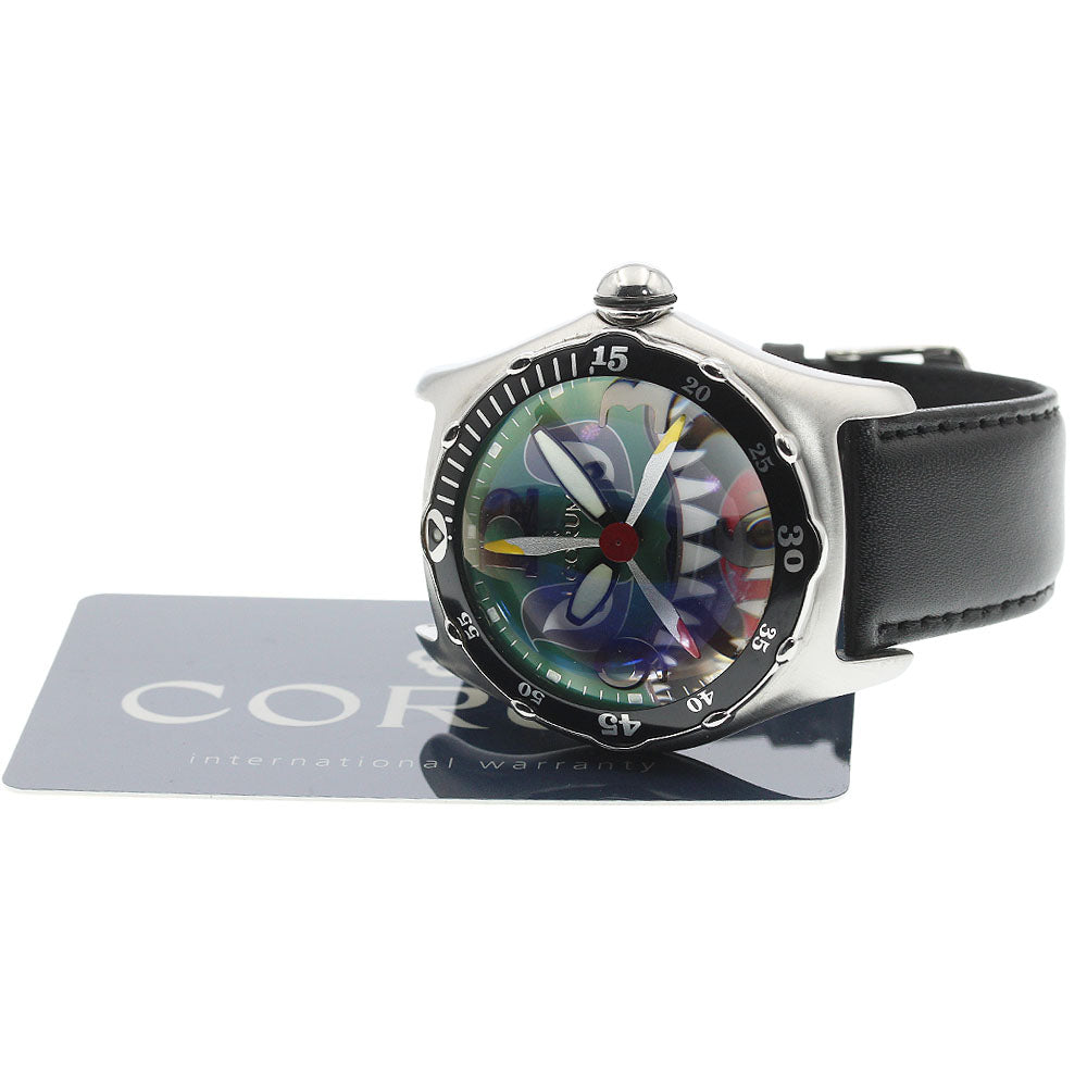 CORUM Bubble dive bomber shark 82.180.20 Date green Dial Automatic Men's_971369