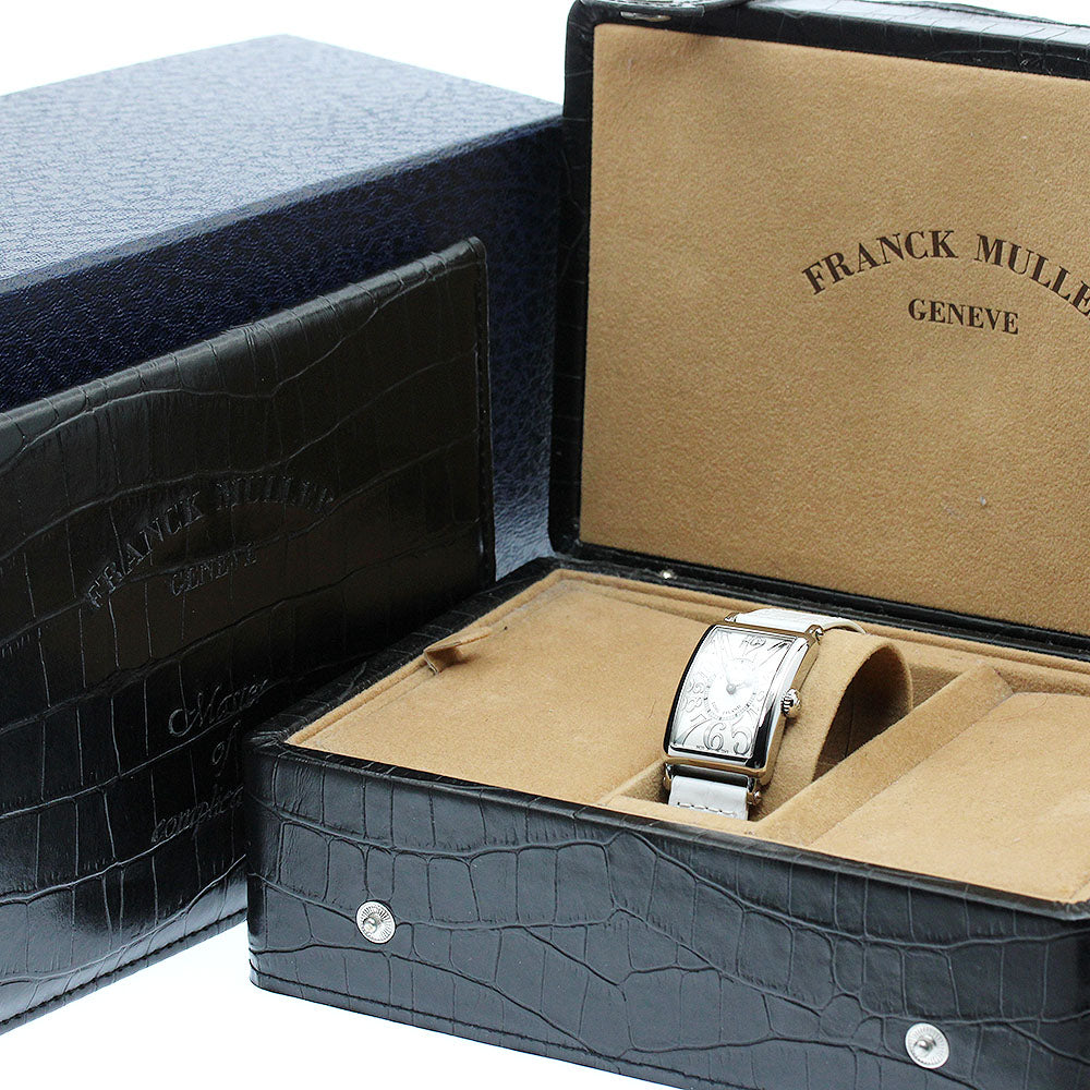 FRANCK MULLER Long Island 902QZREL Silver Dial Quartz Ladies Watch_971460