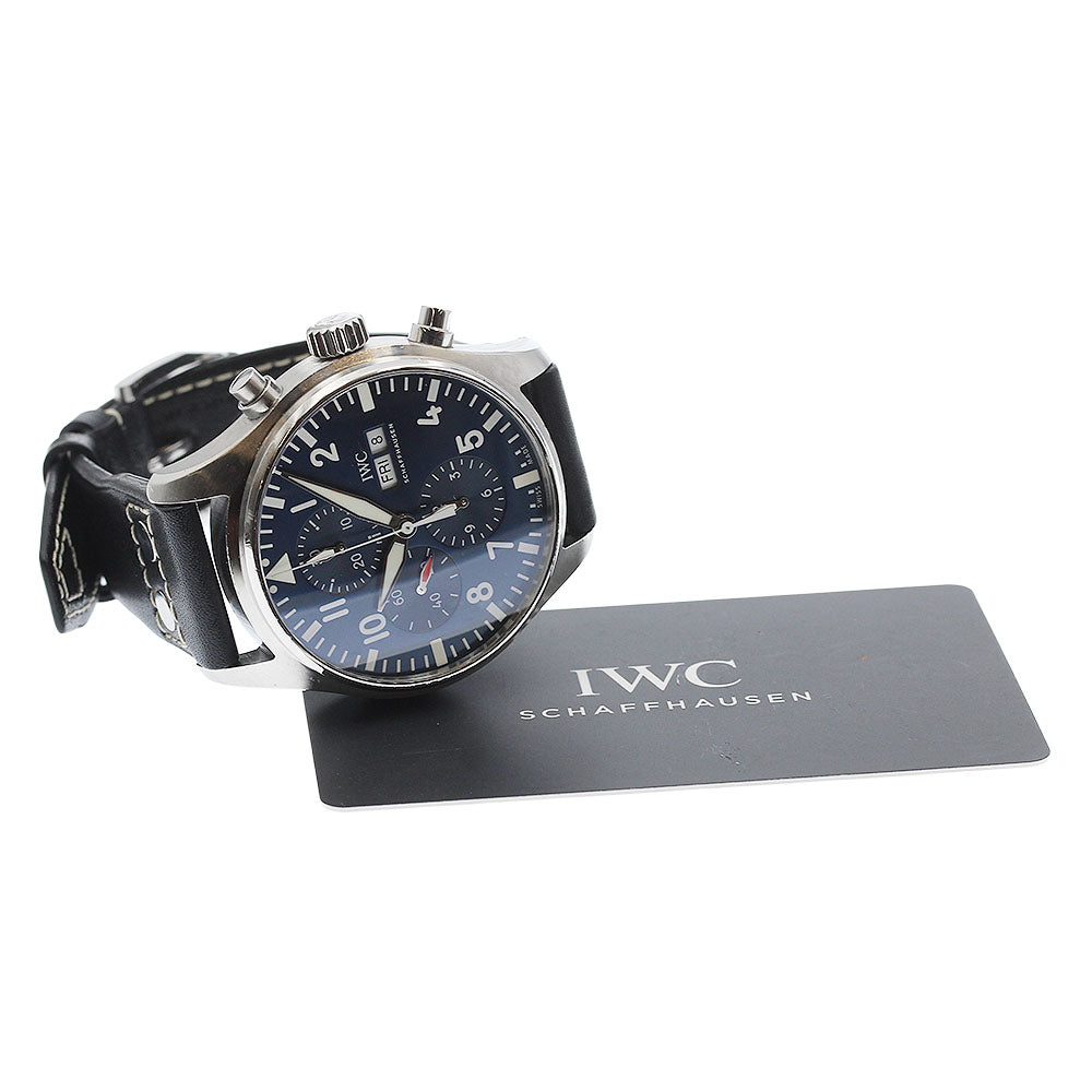 IWC SCHAFFHAUSEN Pilot's Watch Petite Prince IW377714 Automatic Men's_972576