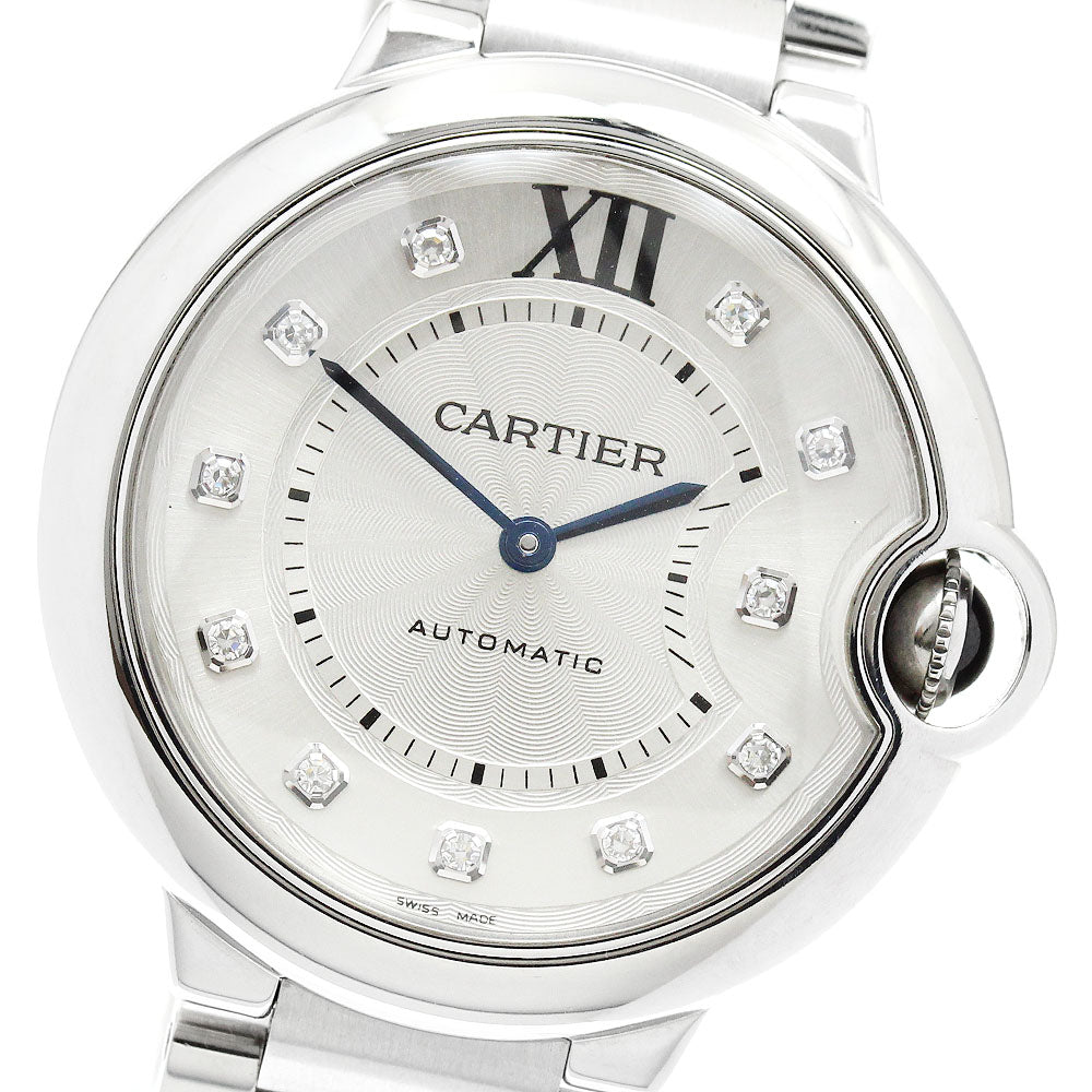 カルティエ CARTIER WE902075 バロンブルー 36ｍｍ 11Pダイヤ 自動巻き ボーイズ _972629 公式】CLOSER｜カルティエ CARTIER WE902075 バロンブルー 36mm 11P