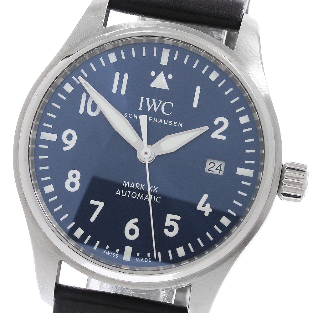 IWC SCHAFFHAUSEN Pilot's Watch Mark XX IW328203 Date Automatic Men's_972707