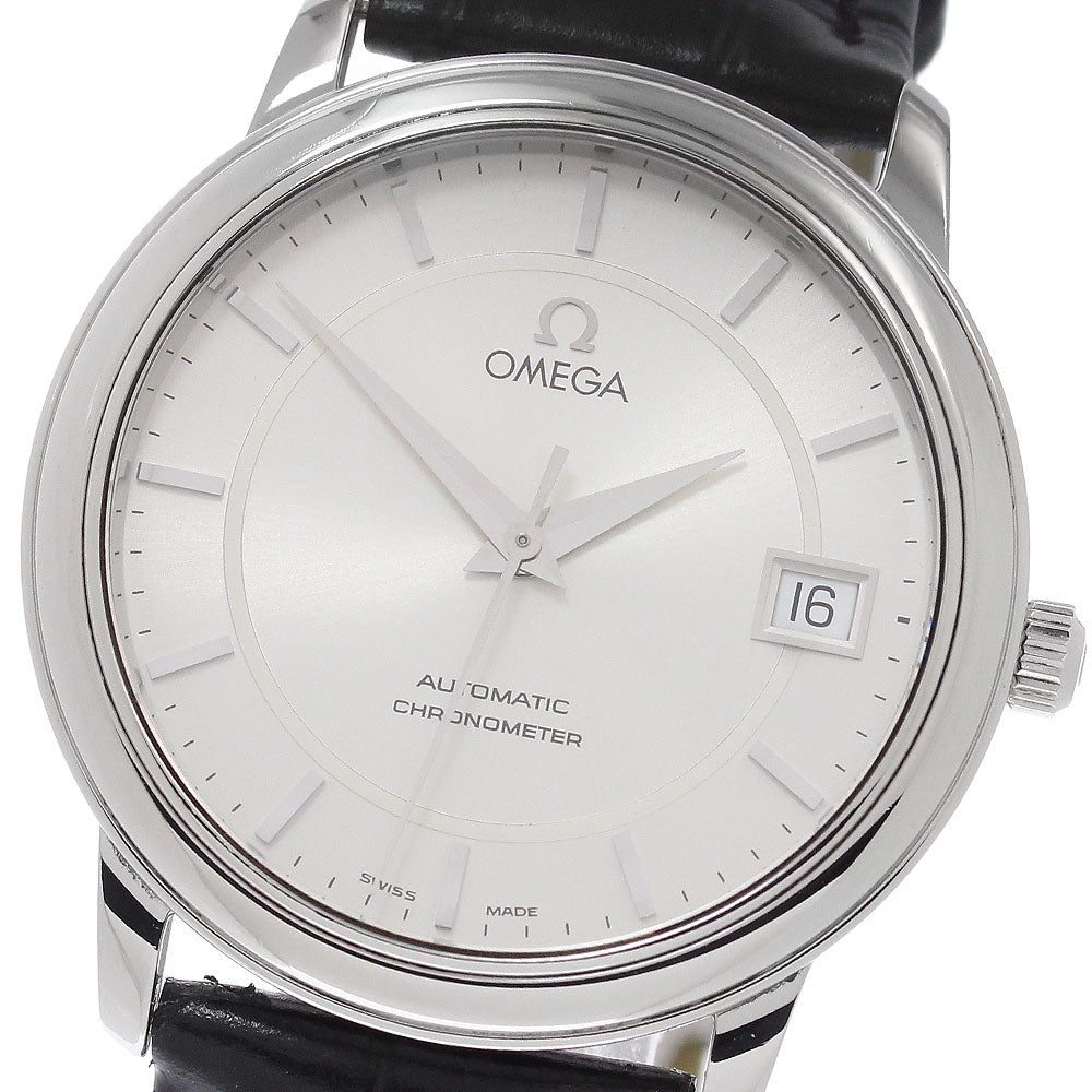 OMEGA De Ville Prestige 4800.31.01 Date Silver Dial Automatic Men's Watch_972846
