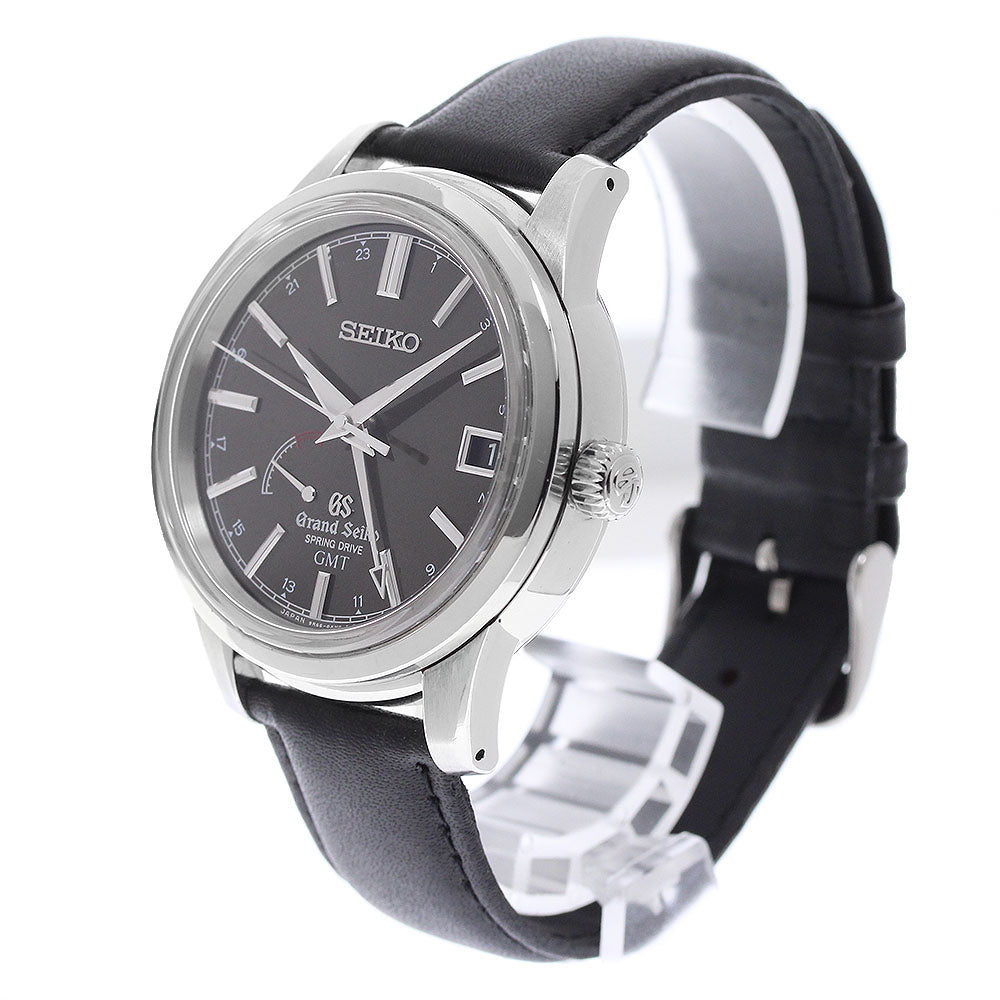 SEIKO Grand Seiko SBGE027/9R66-0AL0 GMT date Spring drive Men's Watch_972917