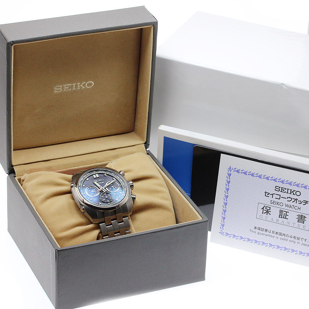 SEIKO Astron Origin SBXY027/8B92-0BB0 Solar Powered Radio Men's Watch_973072
