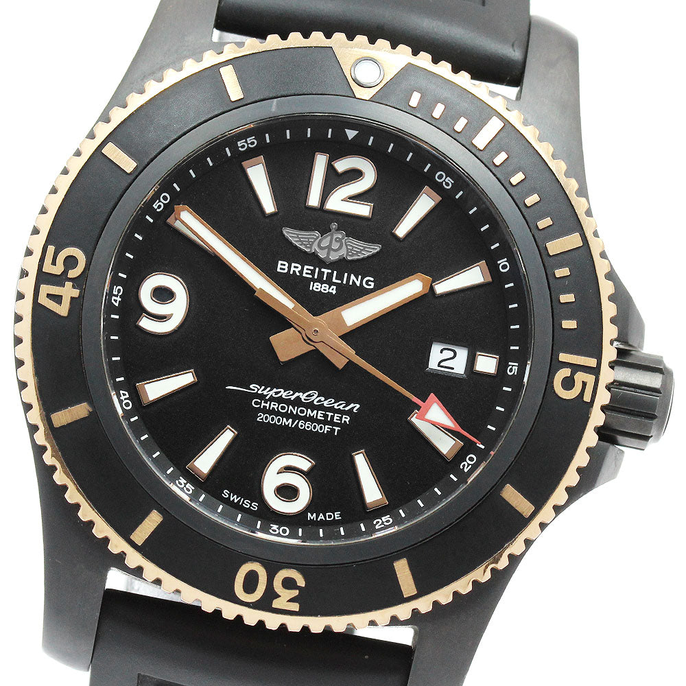 BREITLING Super Ocean Automatic 46 U17368 Date black Dial Automatic Men's_973191