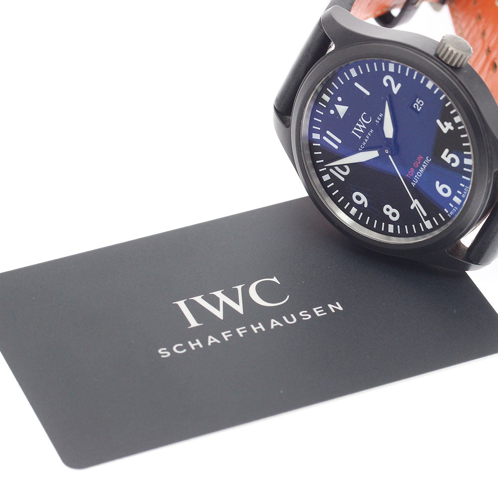 IWC SCHAFFHAUSEN Pilot watch top gun IW326901 Date Automatic Men's Watch_973214