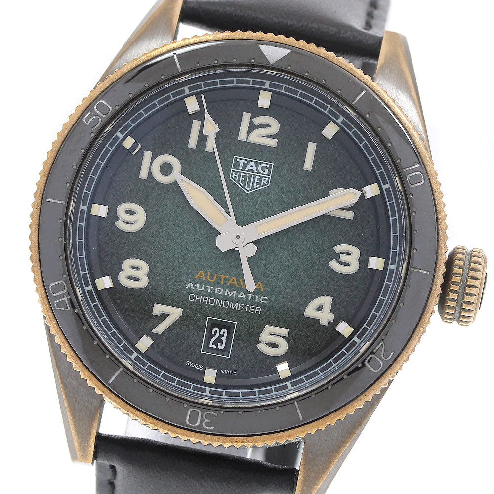 TAG HEUER Otavia WBE5190 Date khaki gradation Dial Automatic Men's Watch_973235
