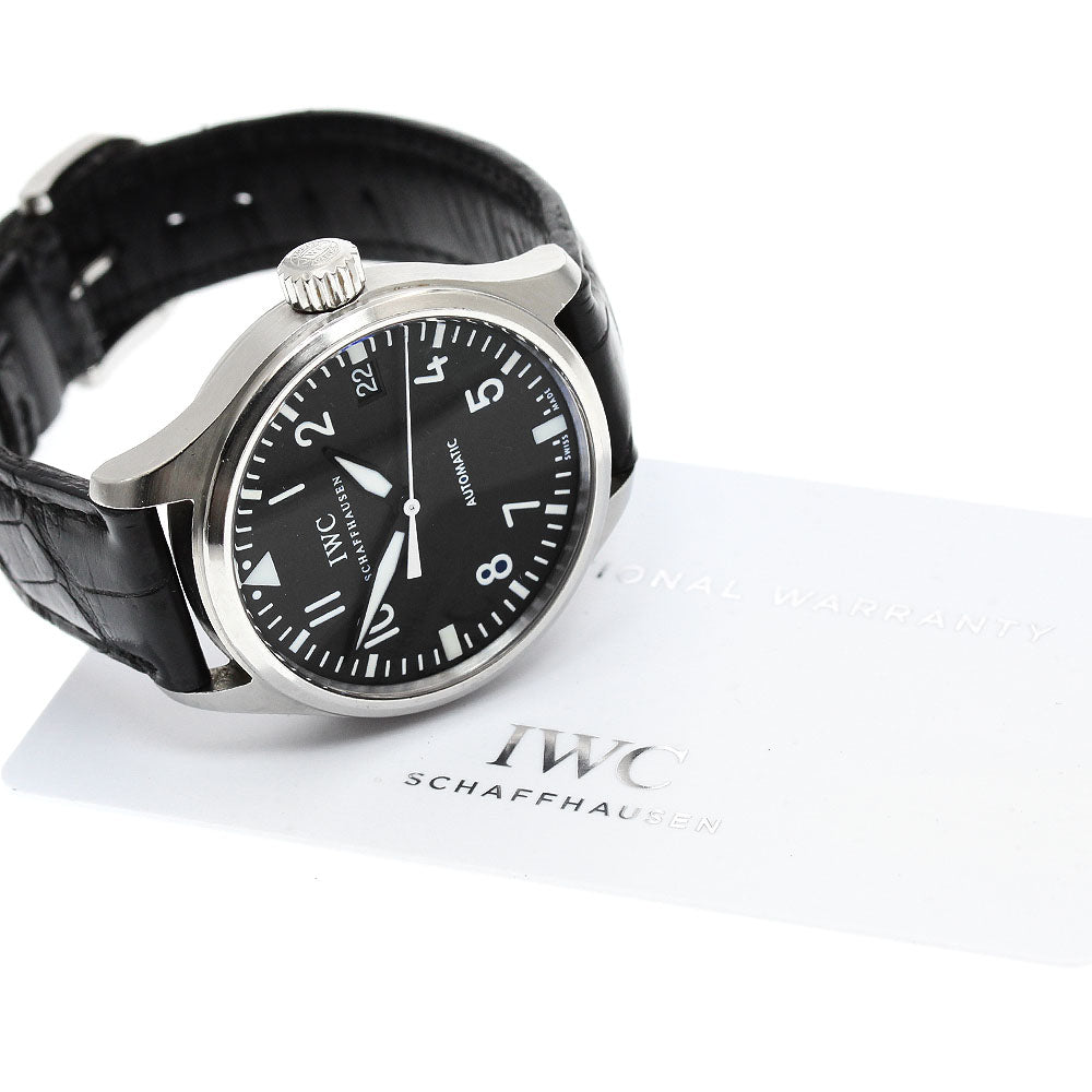 IWC SCHAFFHAUSEN Pilot Watch Mark XVI IW325601 middle size black Dial Automatic Men's Watch_973334