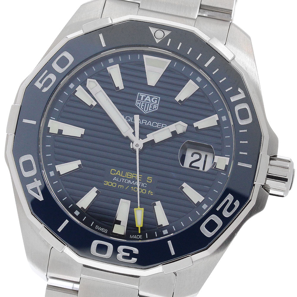 TAG HEUER Aqua Racer Caliber 5 WAY201B-0 Date Automatic Men's Watch_973394