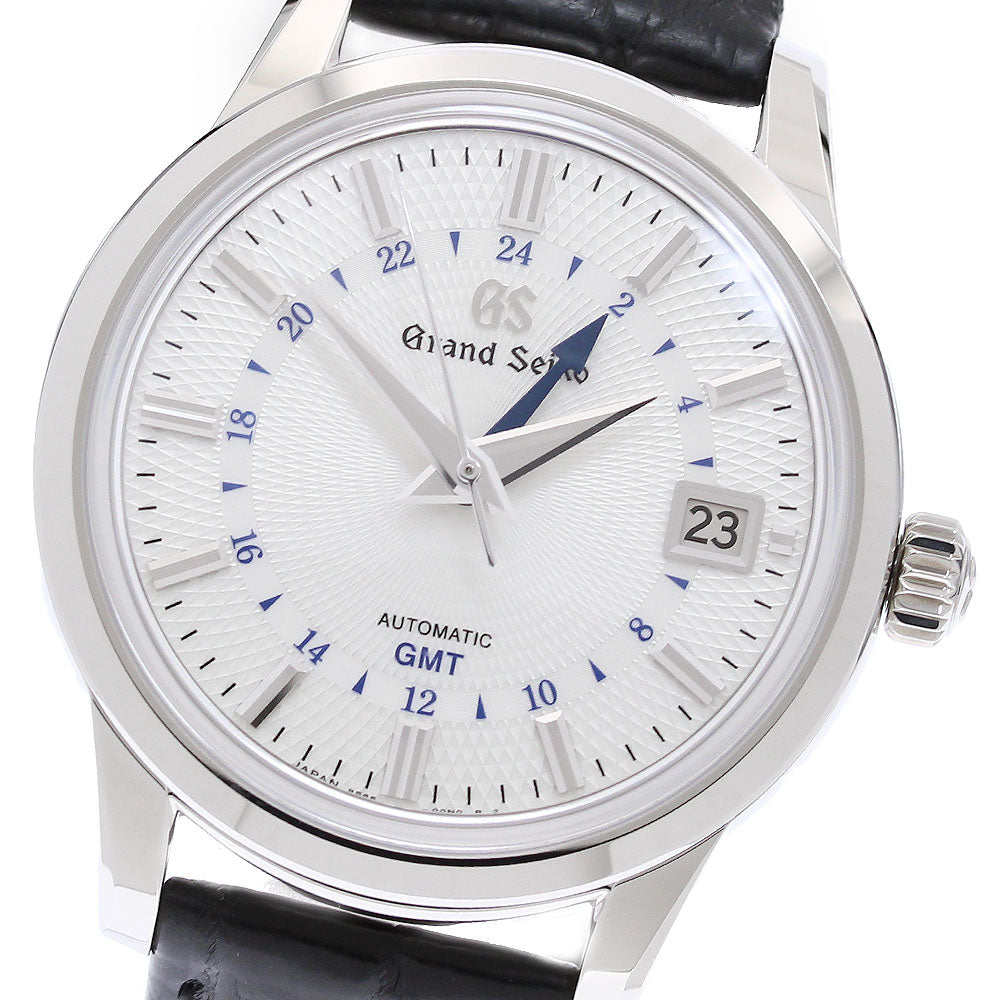 SEIKO Grand Seiko Elegance Collection SBGM255/9S66-00L0 Yukishizuku GMT Silver Dial Automatic Men's Watch_973551