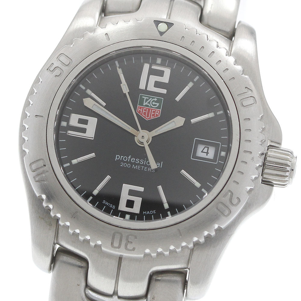 TAG HEUER Link WT1310 Date black Dial Quartz Ladies Watch_973651