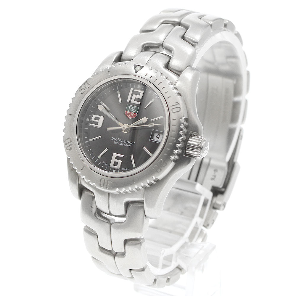 TAG HEUER Link WT1310 Date black Dial Quartz Ladies Watch_973651