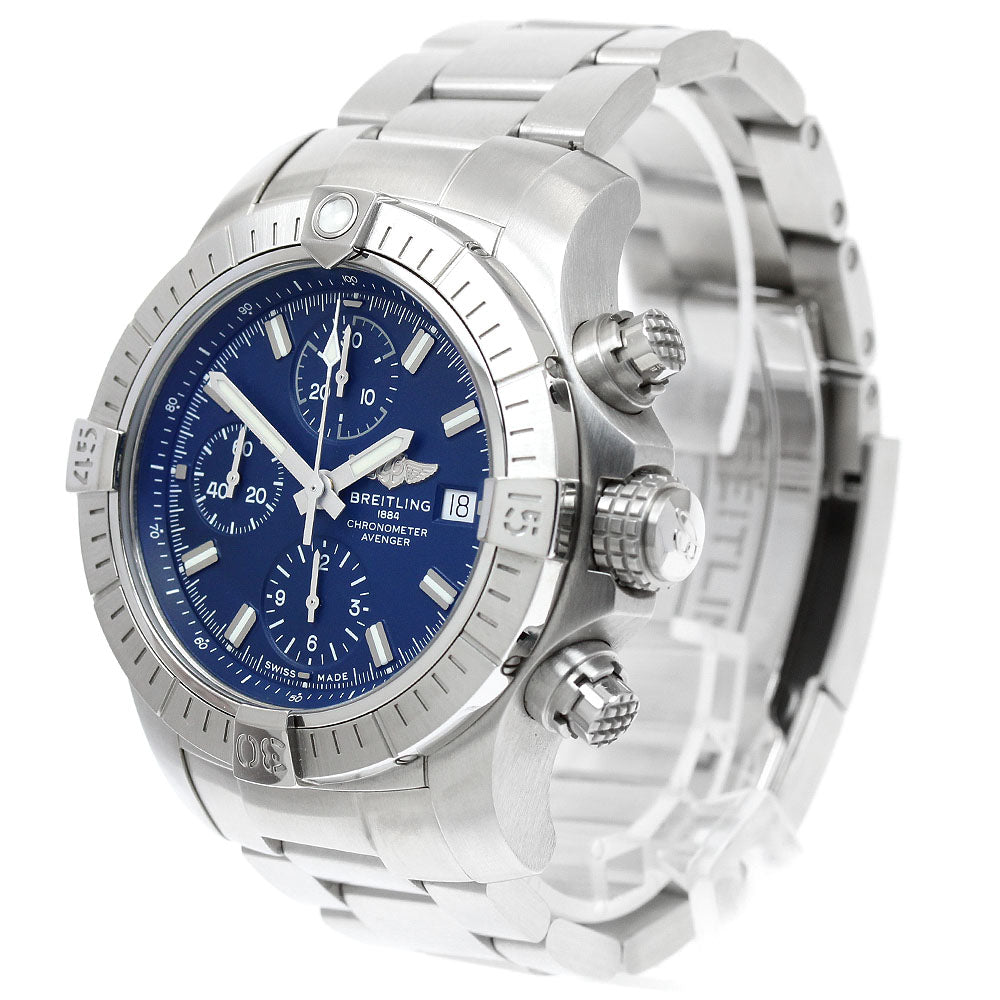 BREITLING Avenger chronograph 43 A13385 Date Automatic Men's Watch_973660