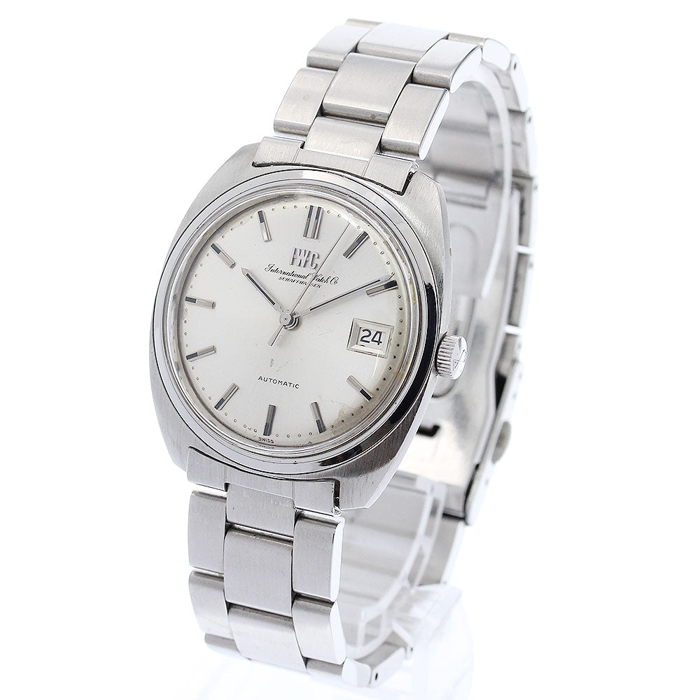 IWC SCHAFFHAUSEN R1819 Date Cal.8541B Silver Dial Automatic Men's Watch_973741