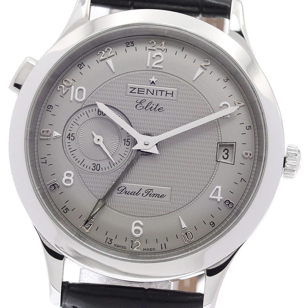 ZENITH Class elite 03.1125.682/76.C490 Dual time Automatic Men's Watch_973997