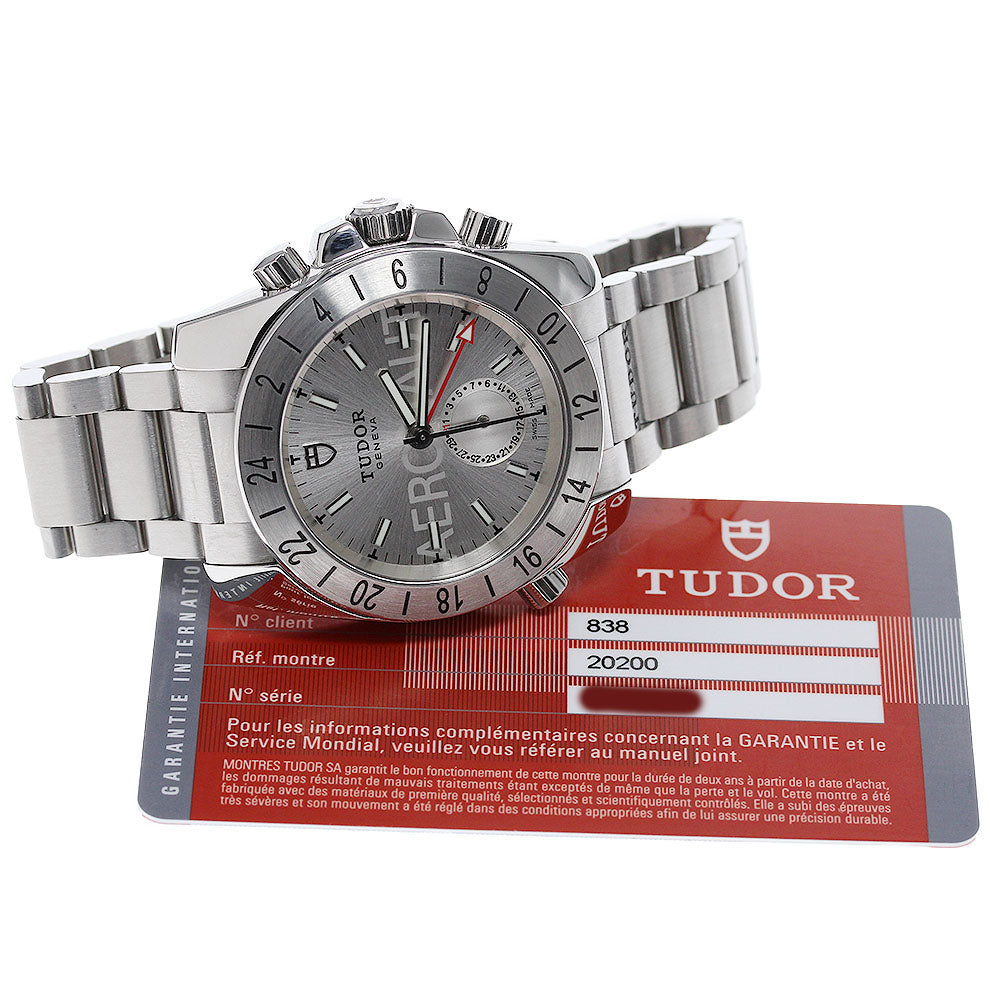 TUDOR Aeronote 20200 Date GMT Silver Dial Automatic Men's Watch_974041