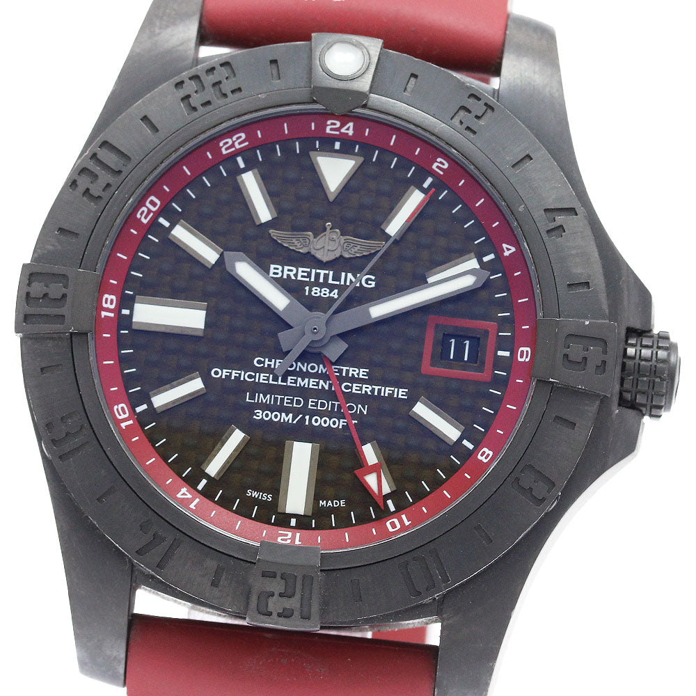 BREITLING Avenger II GMT Black Steel M32390 Automatic Men's Watch_974048