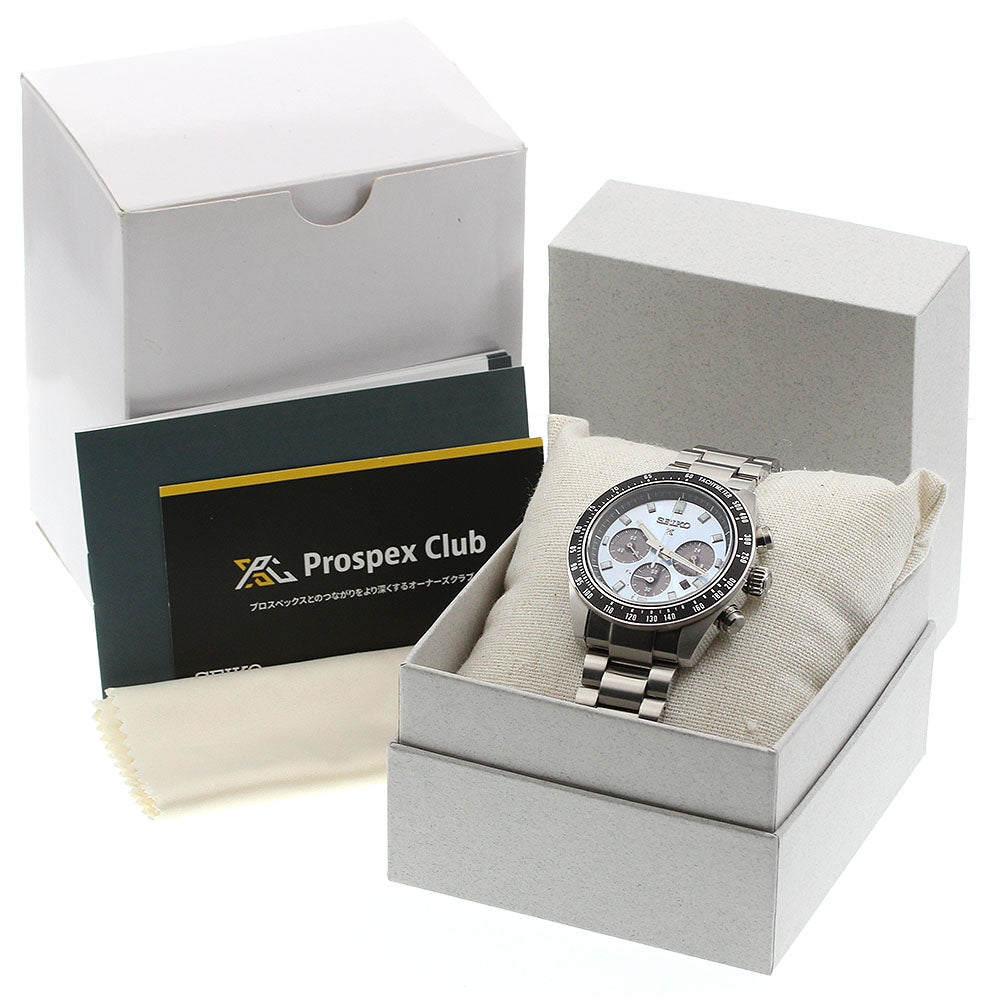 SEIKO Prospex Speed Timer SBDL109/V192-0AH0 Solar Powered Men's Watch_974140