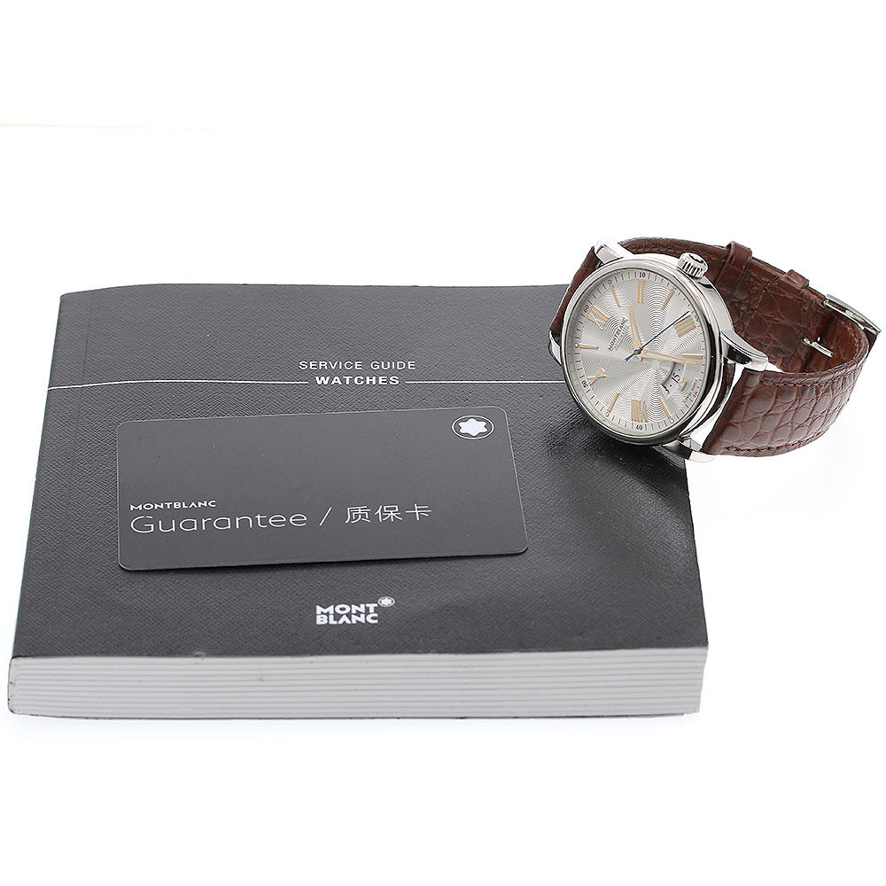 MONTBLANC 4810 114841 Date Silver Dial Automatic Men's Watch_974220