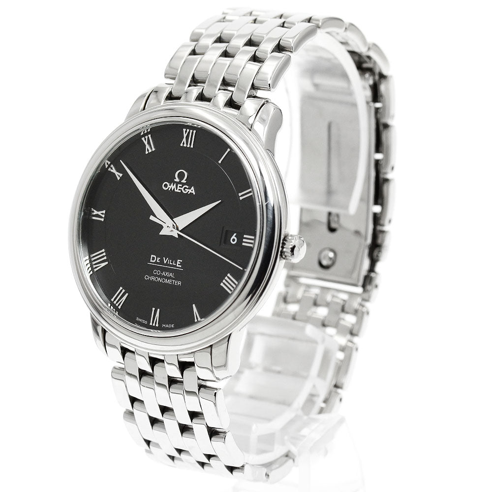 OMEGA De Ville Prestige Coaxial 4574.50 Date black Dial Automatic Men's_974246