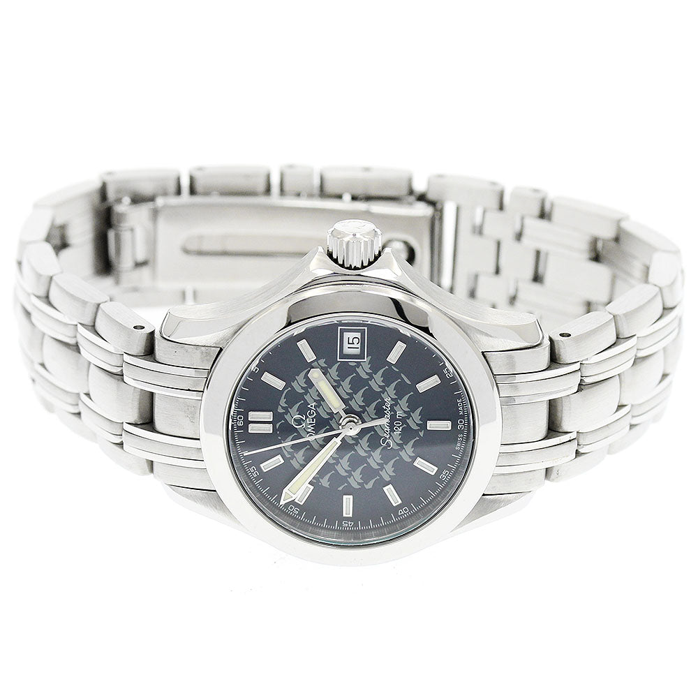 OMEGA Seamaster120 Jacques Mayol 1997 2580.80 Date Quartz Ladies Watch_974371