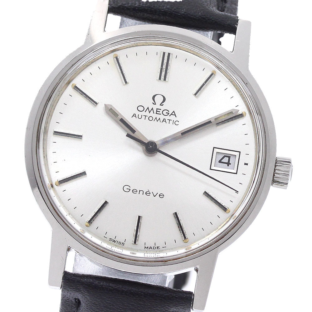 OMEGA Geneve 166.0163 Date cal.1012 Silver Dial Automatic Men's Watch_974569
