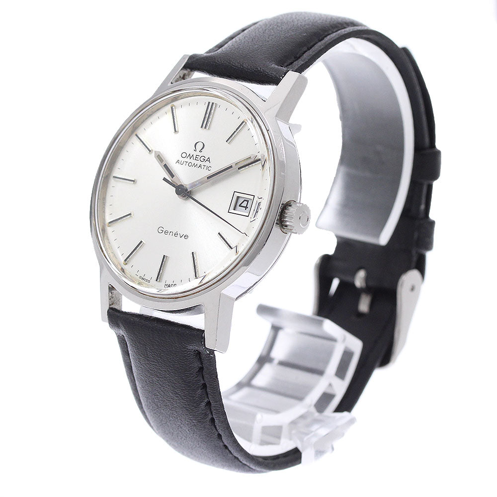 OMEGA Geneve 166.0163 Date cal.1012 Silver Dial Automatic Men's Watch_974569