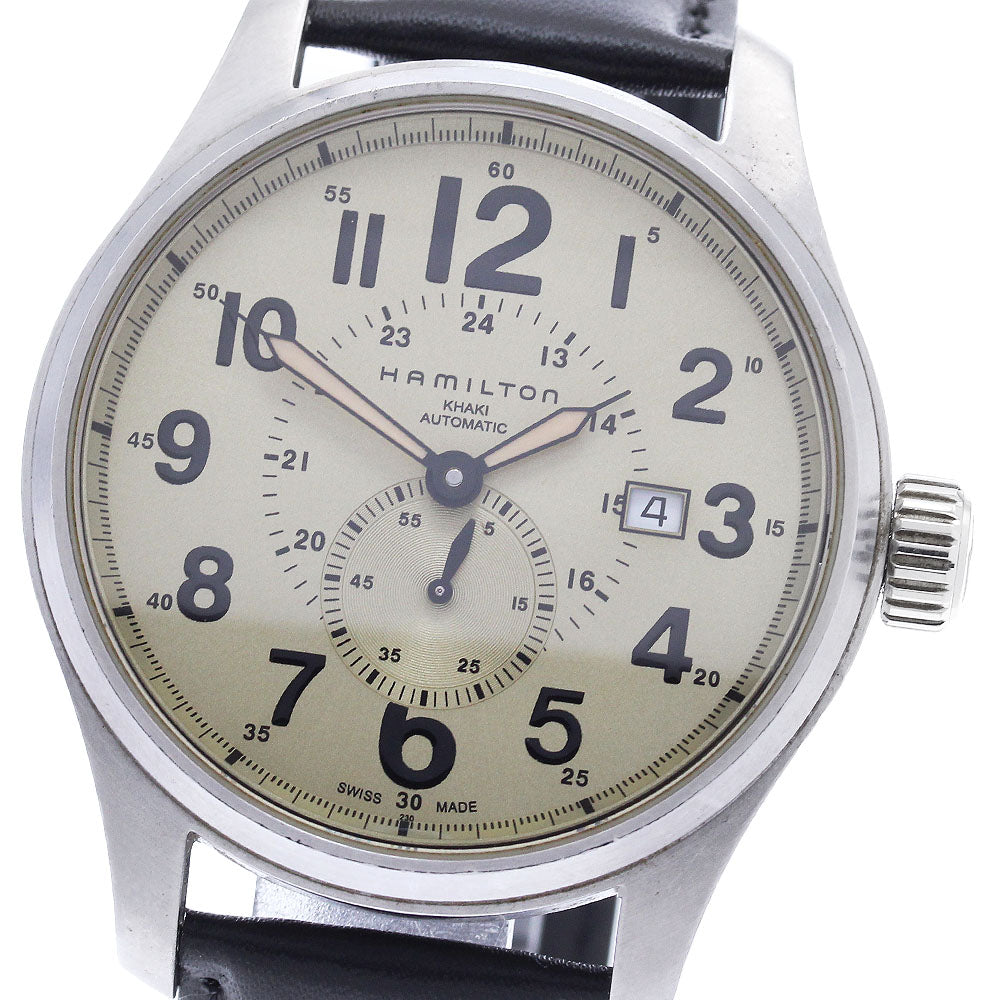 HAMILTON Khaki Field Officer Auto H706550 Date Automatic Men's Watch_974586