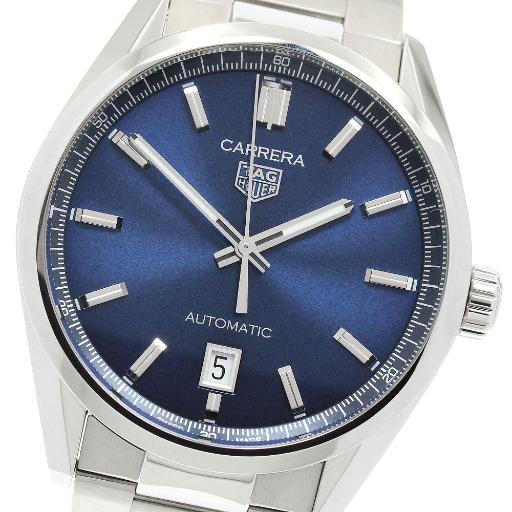 TAG HEUER Carrera Caliber 5 WBN2112-0 Date Navy Dial Automatic Men's_974699