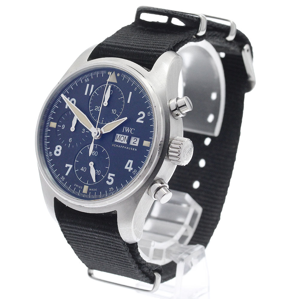IWC SCHAFFHAUSEN Pilot watch spit fire IW387901 Chronograph AT Men's_974904
