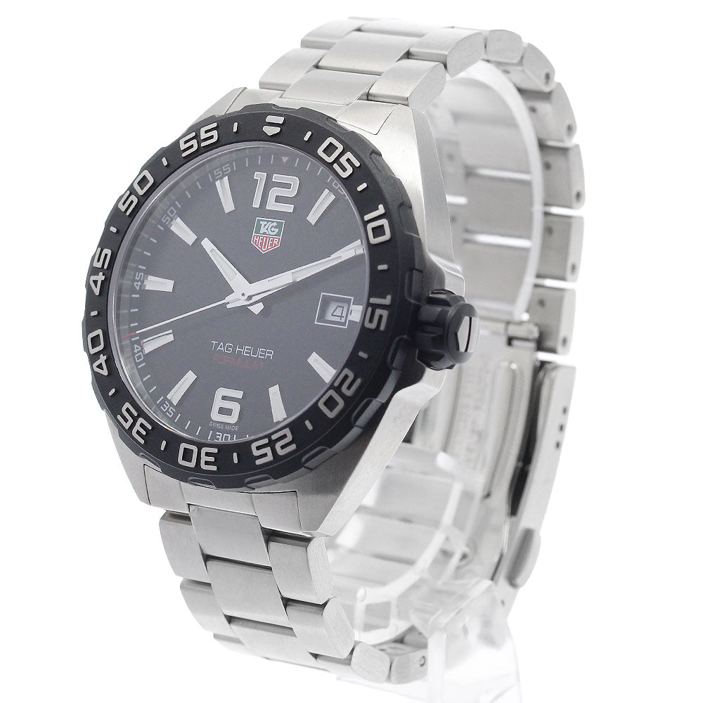 TAG HEUER Formula 1 WAZ1110 Date Black Dial Quartz Men's Watch_974936