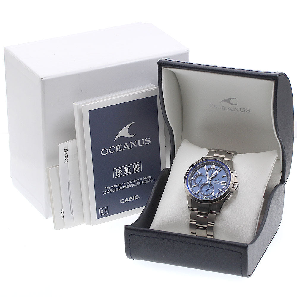 CASIO Oceanus Classic OCW-T2600-2A3JF Solar Powered Radio Men's Watch_974955