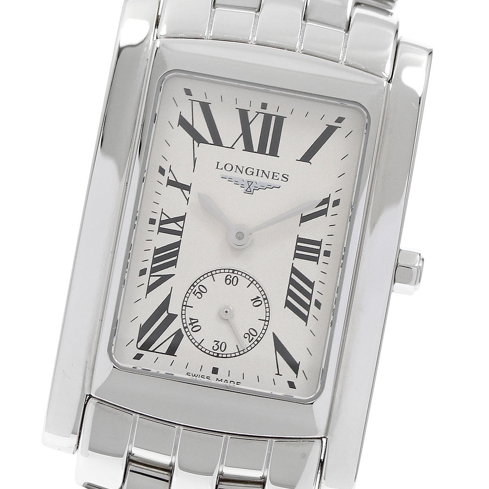 LONGINES Dolcevita L5.655.4 Small seconds Silver Dial Quartz Men's Watch_974957