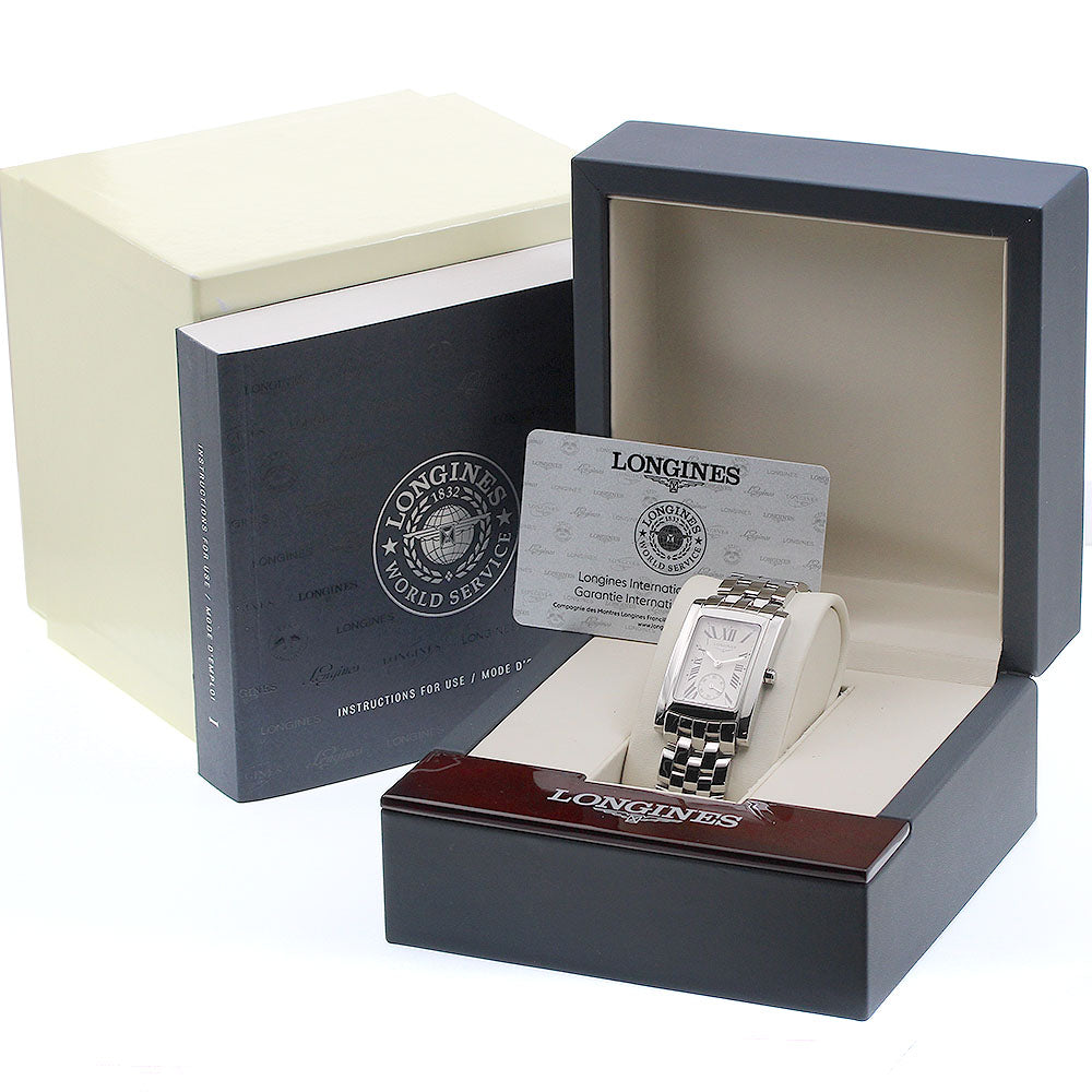 LONGINES Dolcevita L5.655.4 Small seconds Silver Dial Quartz Men's Watch_974957