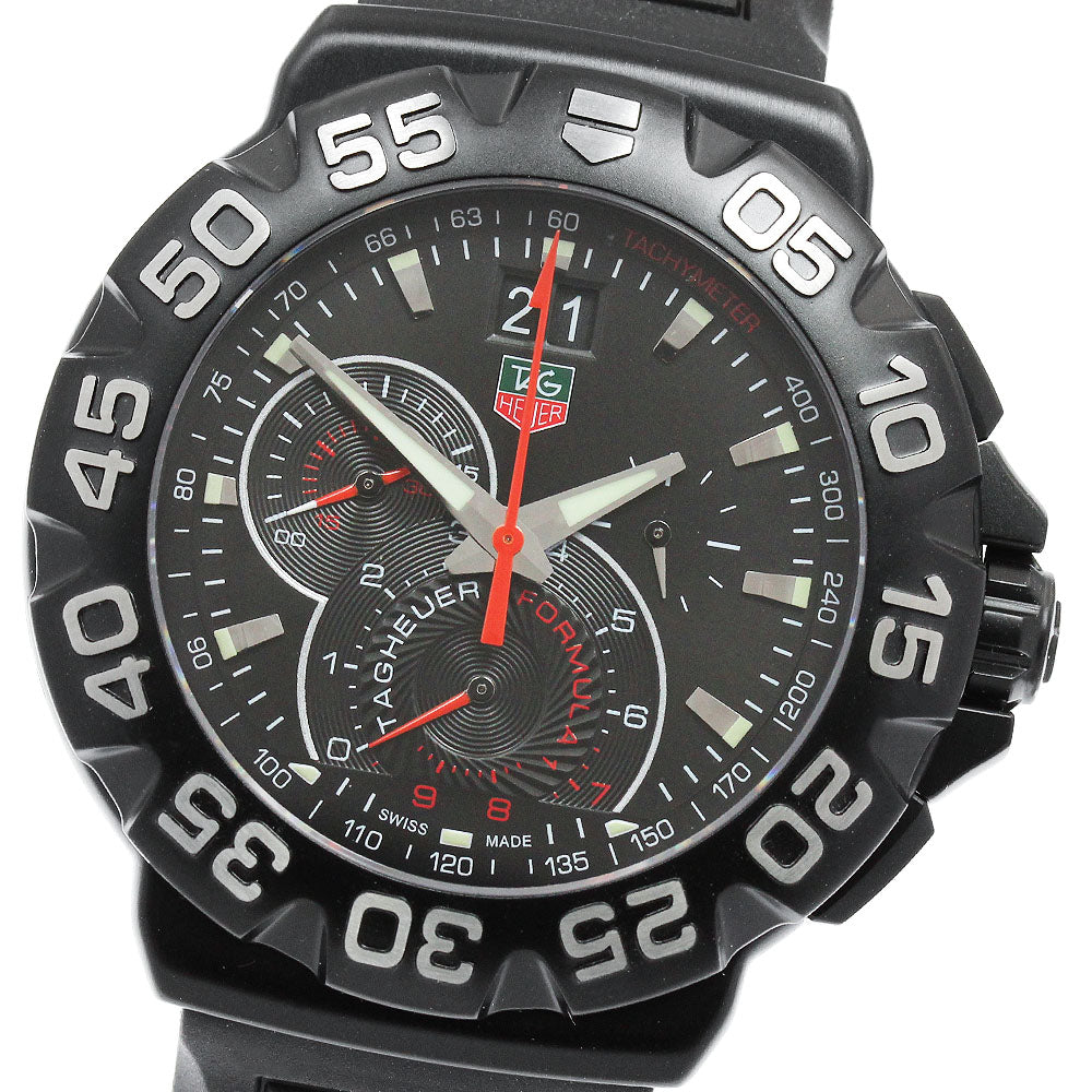 TAG HEUER Formula 1 Grand Date CAH1012.BT0717 Chronograph black Dial Quartz Men's Watch_975014