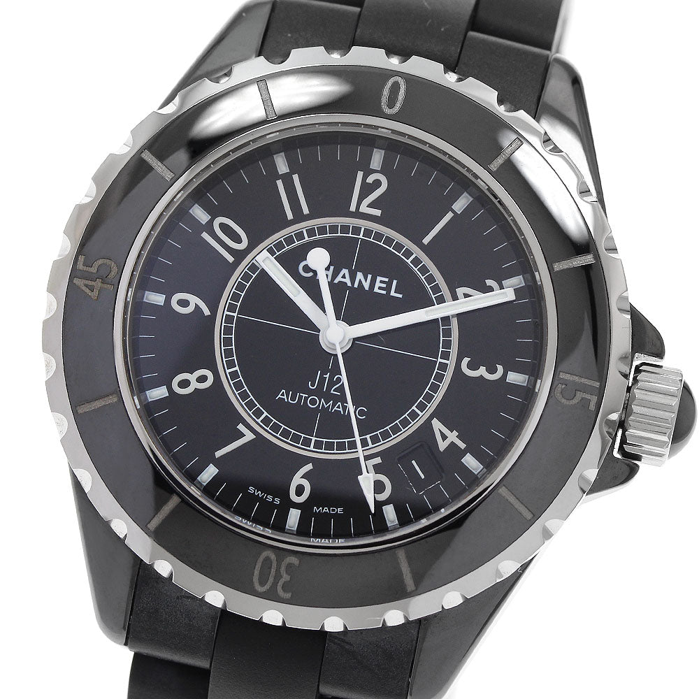 CHANEL J12 black ceramic H0684 38mm black Dial Automatic Men's Watch_975109