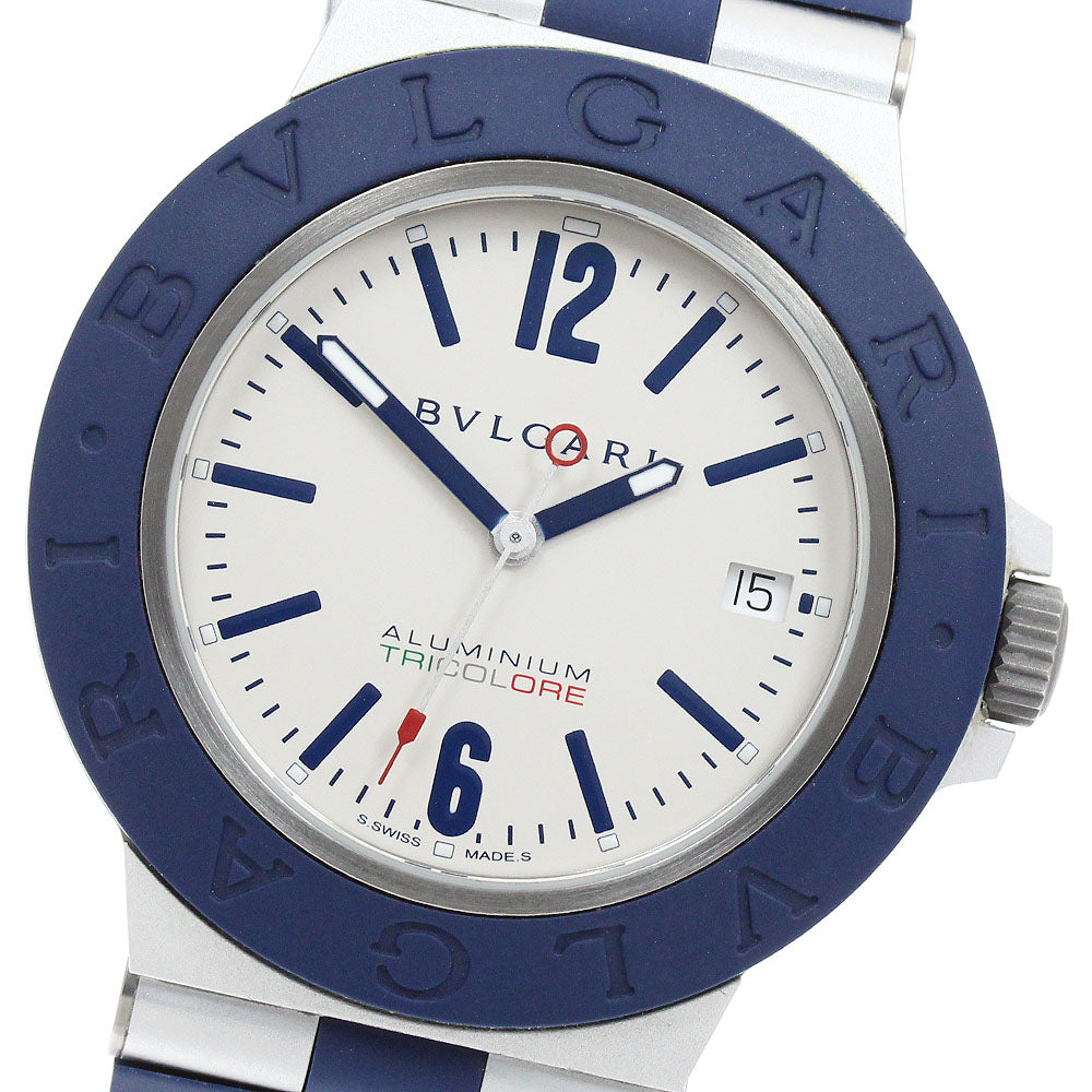 BVLGARI Aluminum tricolor BB40AT/103514 Automatic Men's Watch_975111