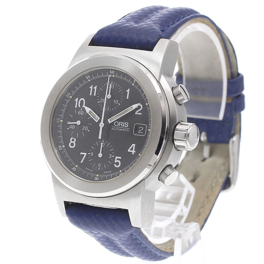 ORIS Big crown 7511 Chronograph Date black Dial Automatic Men's Watch_975345